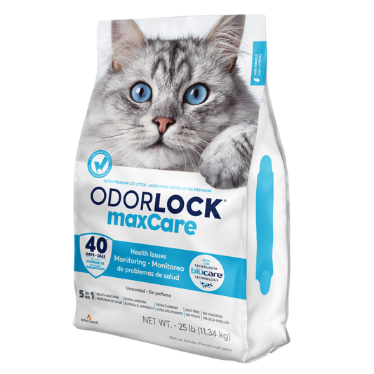 Intersand OdourLock Max Care Premium Cat Litter | 12 kg Bag