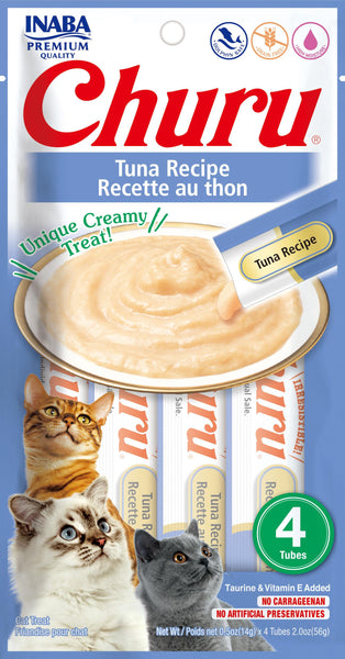 Inaba Churu Premium Grain-Free Cat Treats | 4 Pack