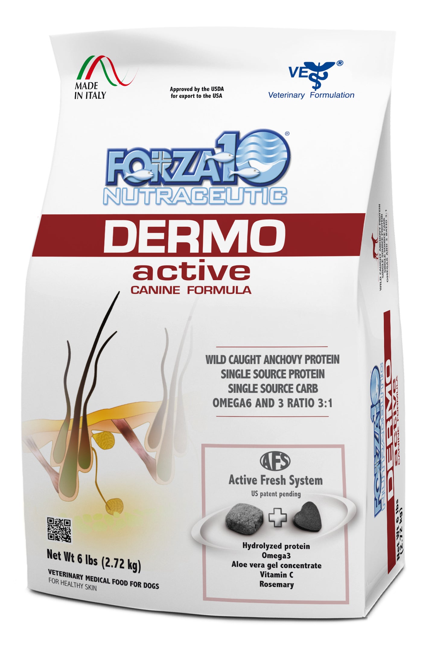 Forza10 Nutraceutic Active Dermo Premium Dry Dog Food | 22 lb Bag