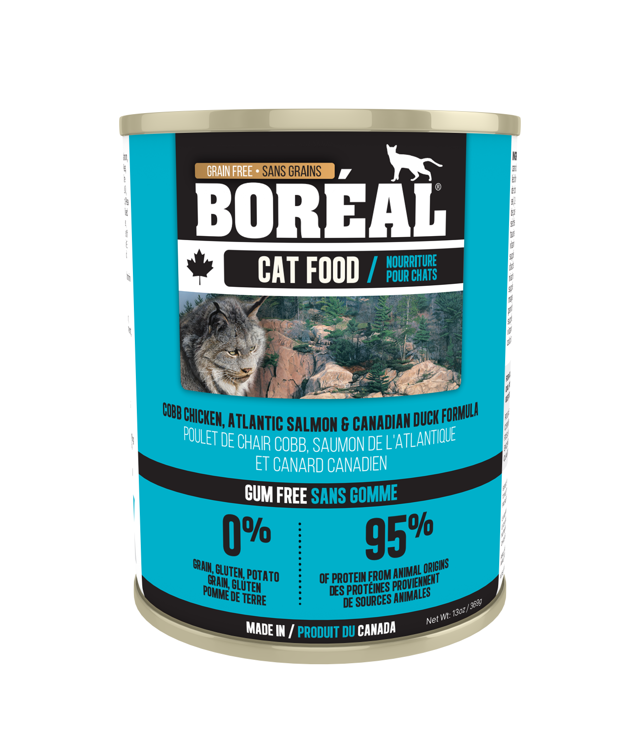 Boreal Cobb Chicken, Canadian Duck and Atlantic Salmon Canned Cat Food 🇨🇦