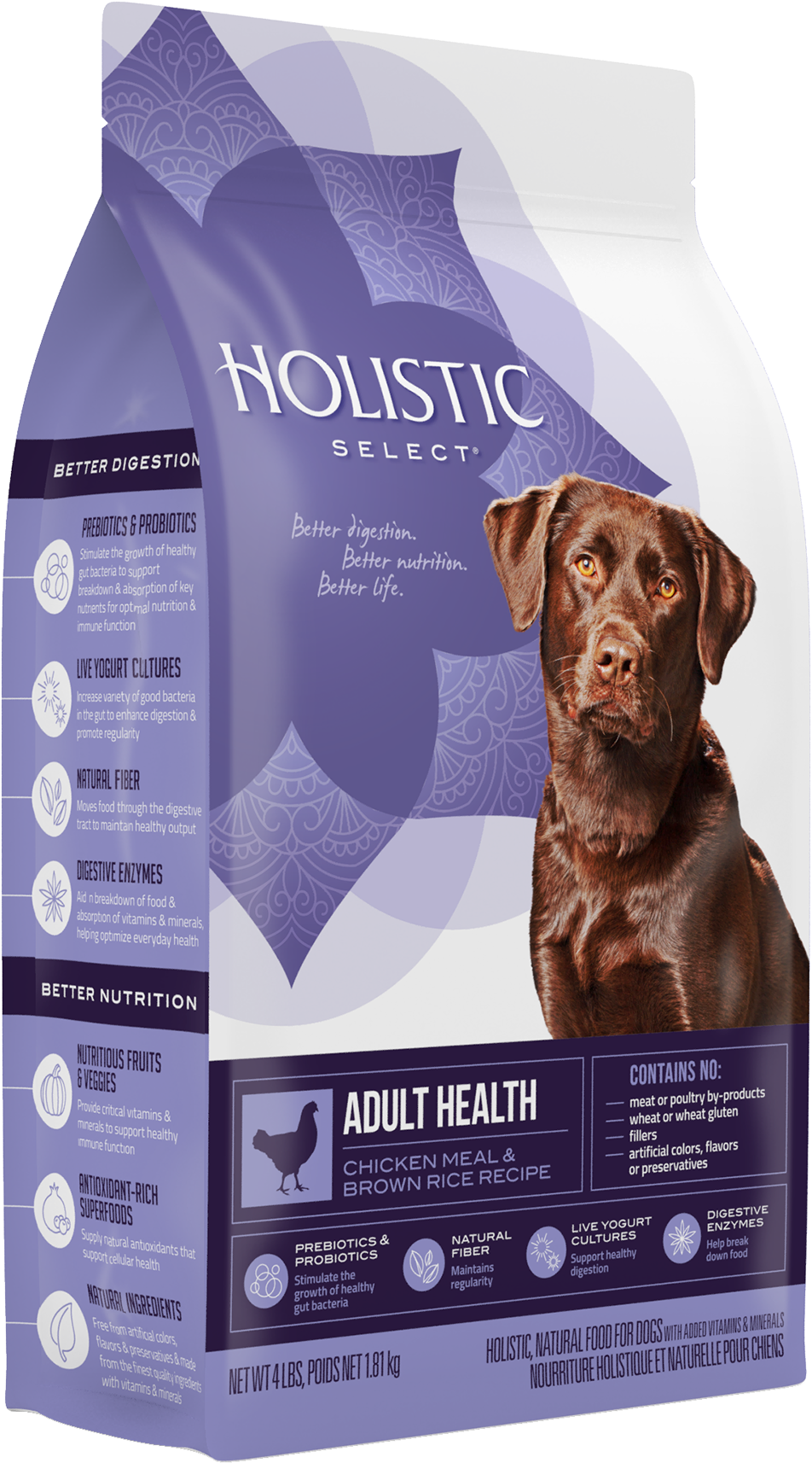 Natural health top dog food