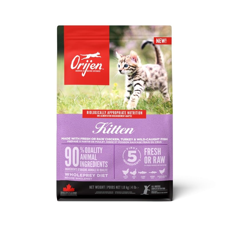 Orijen Premium Kitten Food | 1.8 kg Bag 🇨🇦