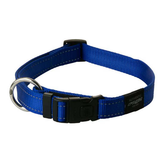 Rogz Classic Dog Collar | Reflective Stitching