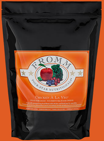 Fromm Chicken a La Veg Packaging