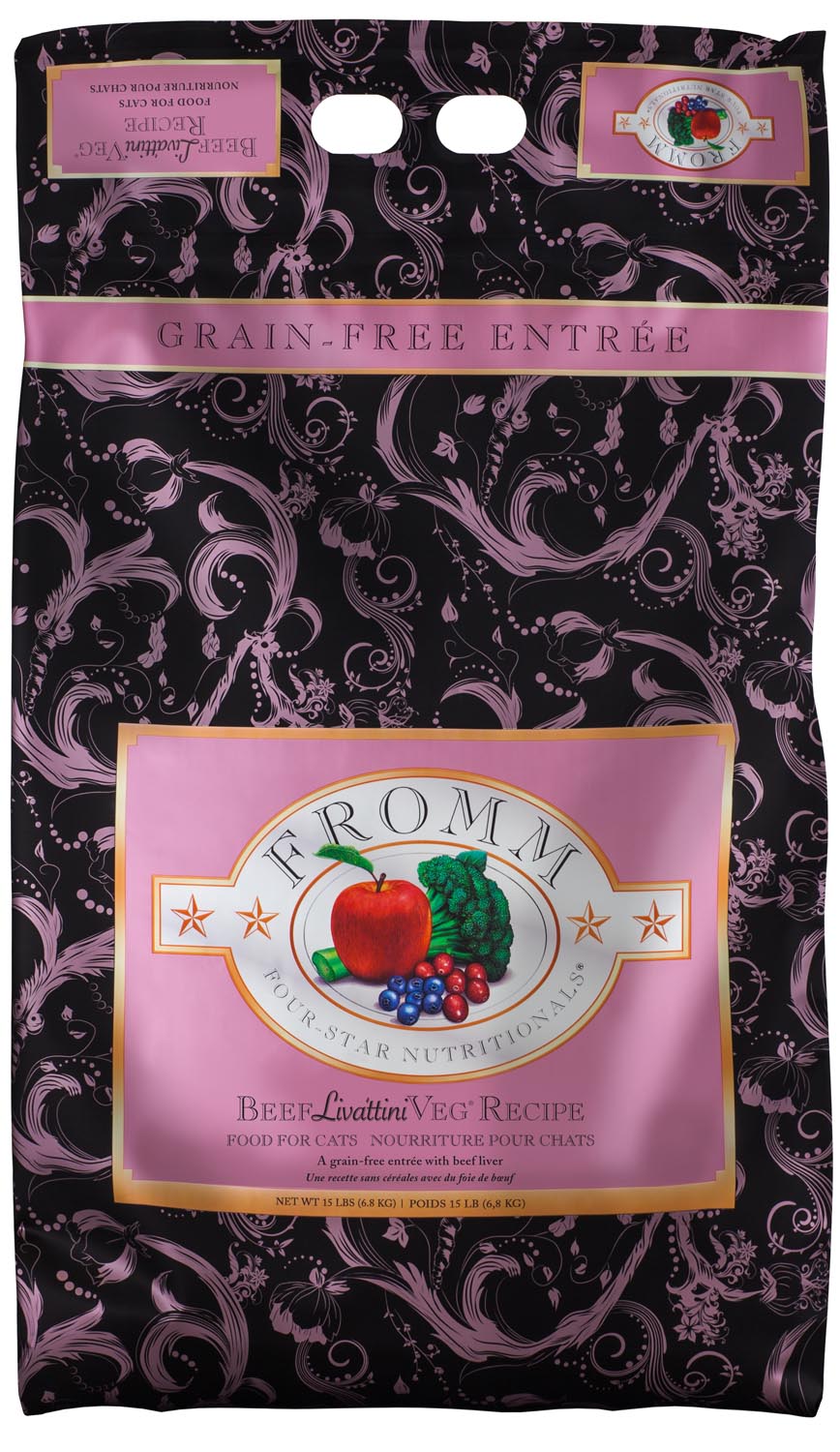 Fromm Beef Livattini Veg Recipe Dry Cat Food