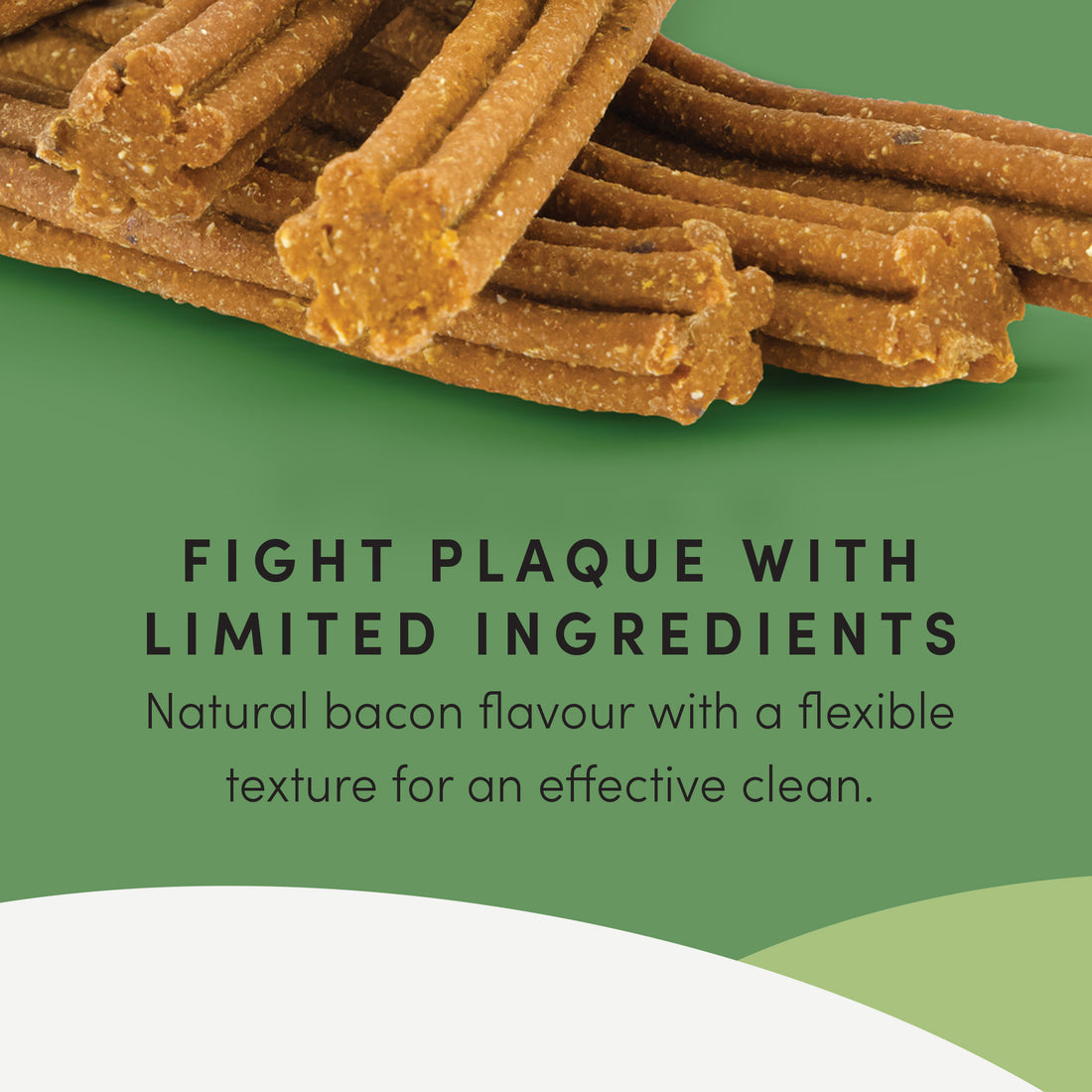 Crumps' Naturals Plaque Busters Bacon Flavour | 140g Pouch 🇨🇦