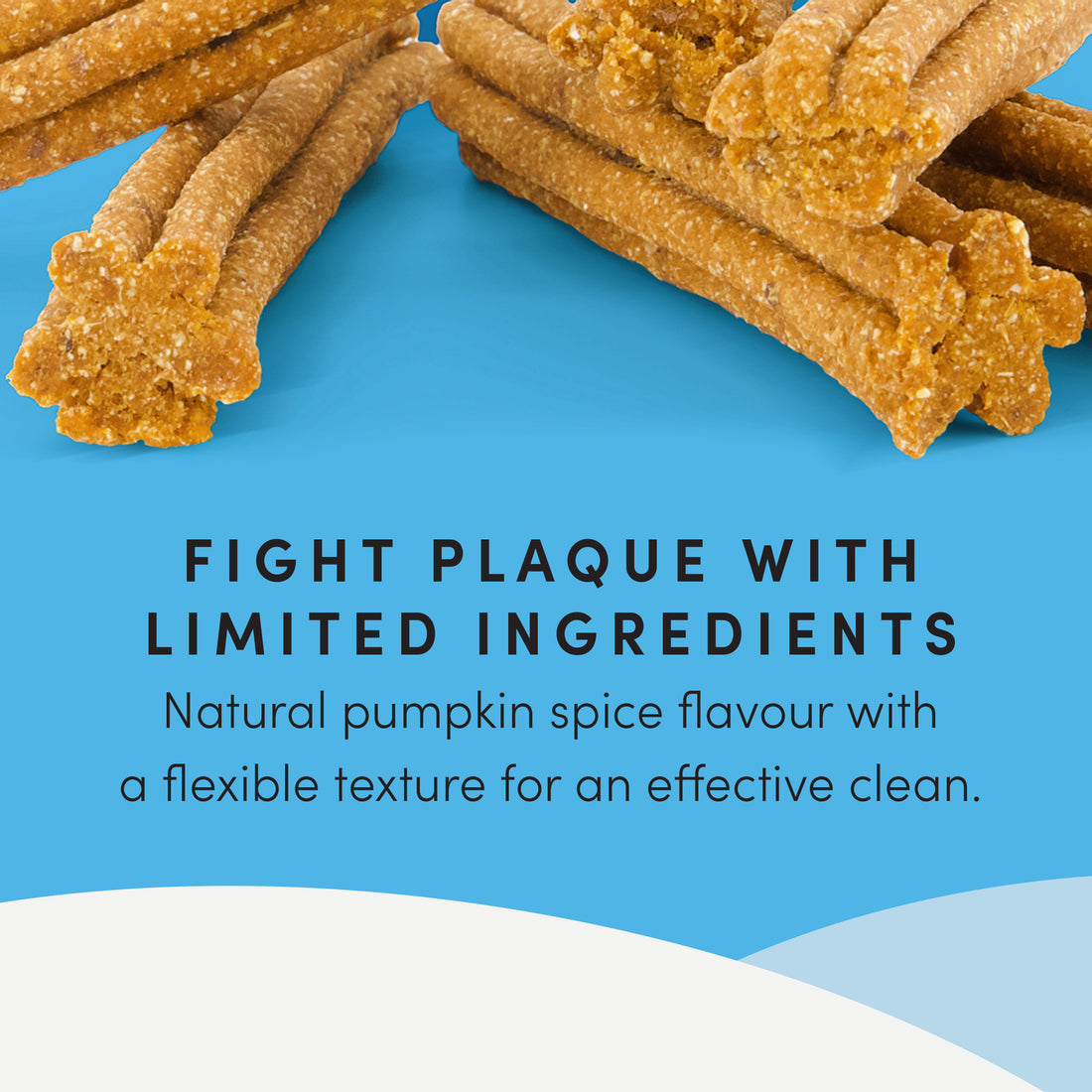 Crumps' Naturals Plaque Busters with Pumpkin Spice | 140g Pouch 🇨🇦