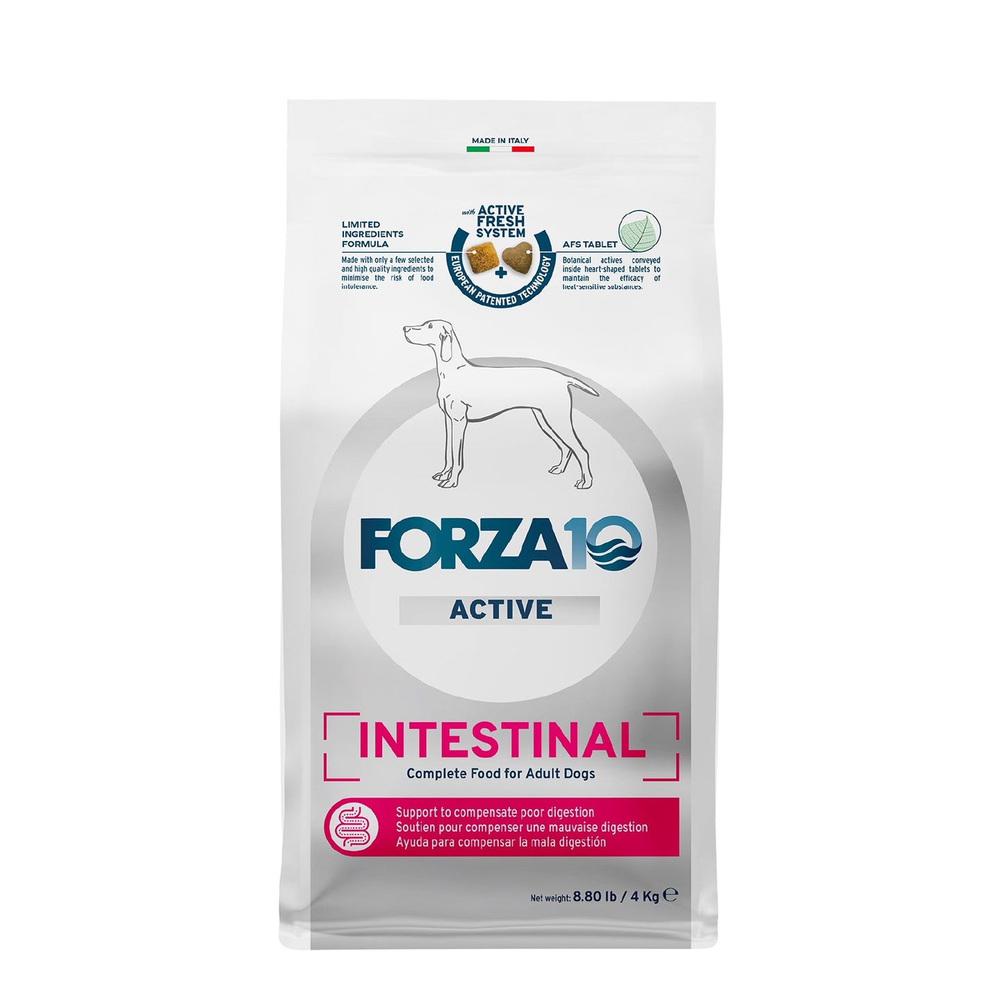 Forza10 Nutraceutic Active Line Intestinal Active Dog Food | 8.8 lb bag