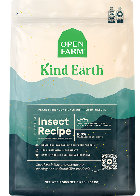 Open Farm Kind Earth Insect-Based Dog Food