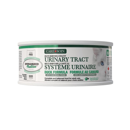Oven-Baked Tradition Canned Adult Cat Food | Grain-Free Urinary Tract Pâté | Duck Recipe | 5.5 oz Can 🇨🇦
