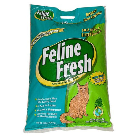 Feline Fresh Pine Pellets Cat Litter