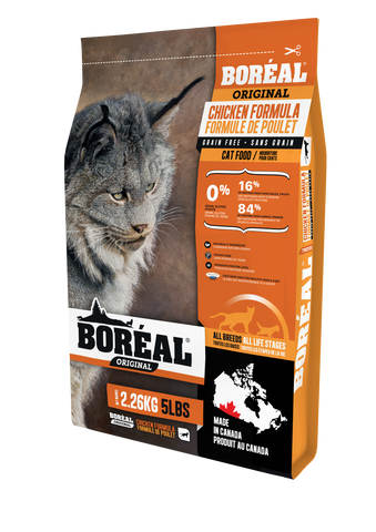 Boreal Premium Cat Food | Grain-Free Formula | Original Chicken Recipe