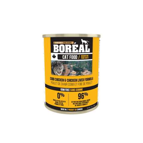 Boreal Premium Canned Cat Food | Cobb Chicken and Chicken Liver