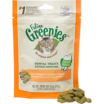 Greenies Feline Dental Treats | Chicken Flavour