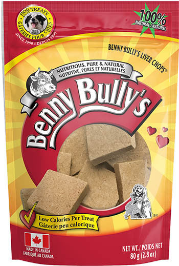 Benny Bully's Liver Chops Dog Treats