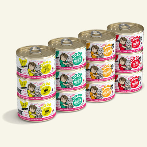 Weruva Premium Canned Cat Food | Batch O' Besties Grain-Free Variety Pack