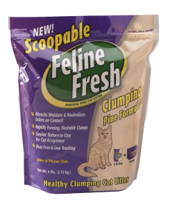 Feline Fresh Premium Cat Litter | Scoopable Clumping Pine