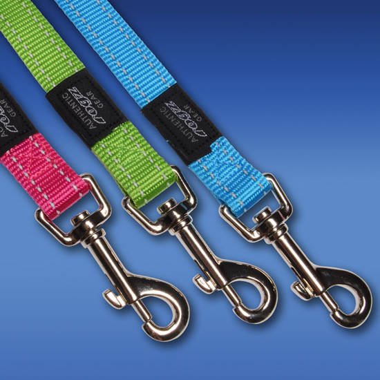 Rogz Classic Dog Lead | Reflective Stitching | 6 ft
