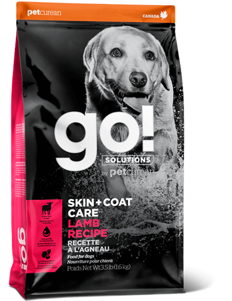 Go! Solutions Premium Dog Food | Skin & Coat Care | Lamb Recipe