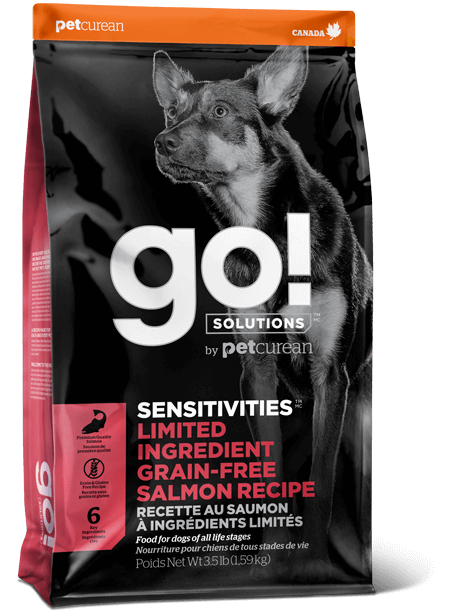 Go! Solutions Premium Dog Food | Sensitivities Limited Ingredient Grain-free Formula | Salmon Recipe