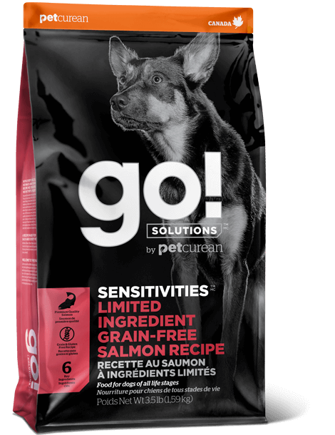 Go! Solutions Premium Dog Food | Sensitivities Limited Ingredient Grain-free Formula | Salmon Recipe 🇨🇦