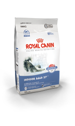 Royal Canin Indoor Adult 27 Cat Food packaging