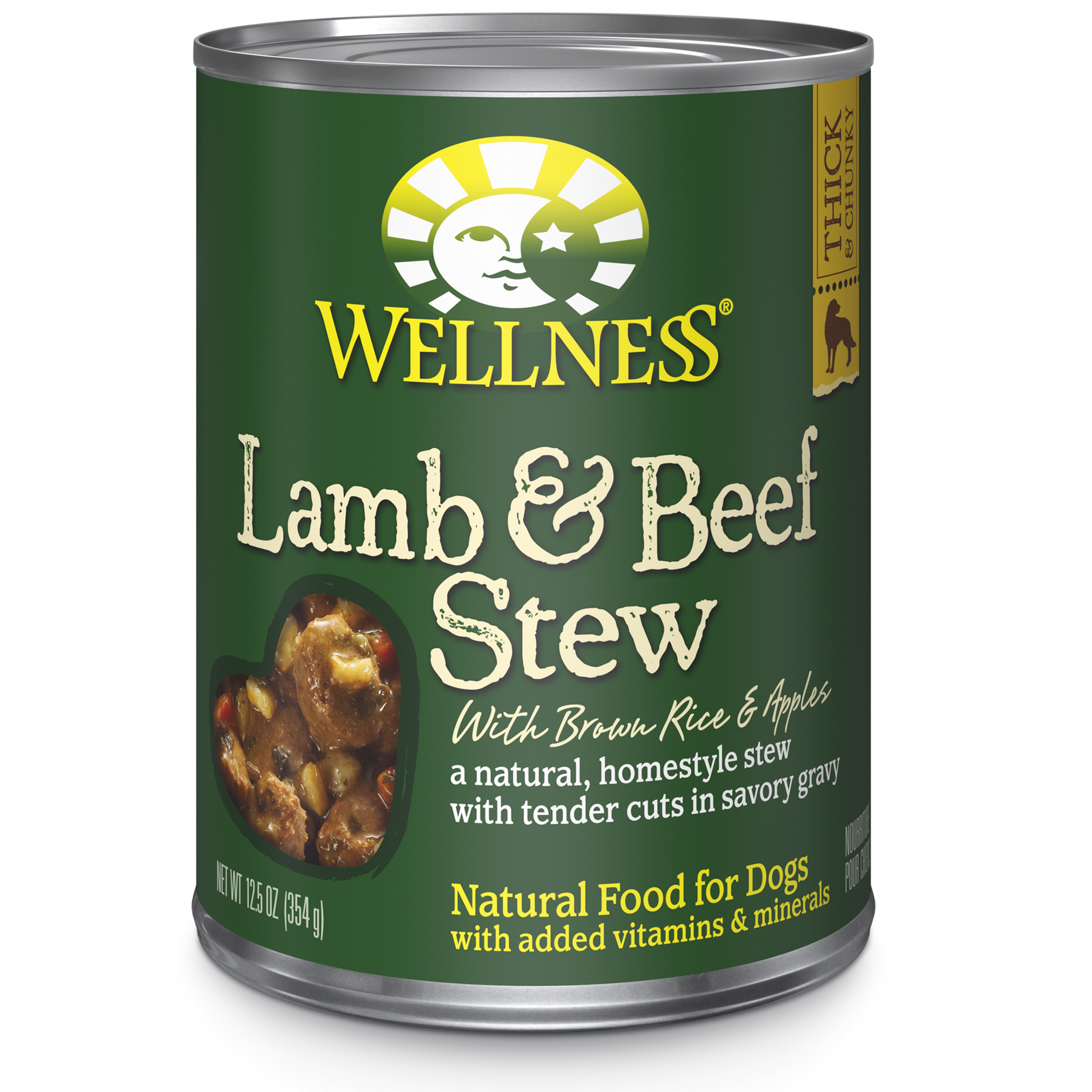 Wellness Premium Lamb Beef Stew Canned Dog Food Delivered in