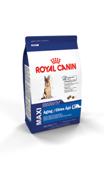 Royal Canin MAXI Aging 8+ Dog Food Packaging