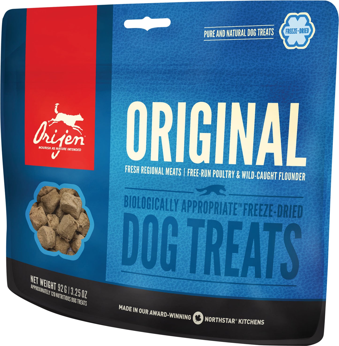 Orijen Freeze-Dried Premium Dog Treats | Original | 92 g Pouch