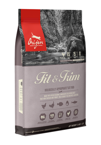 Orijen Premium Cat Food | Fit & Trim Grain-Free Formula
