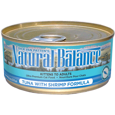 Natural Balance Cat Food | Tuna with Shrimp Formula