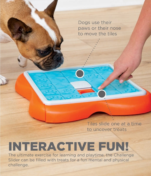 Outward Hound Nina Ottoson Challenge Slider Treat Dispensing Puzzle Dog Toy