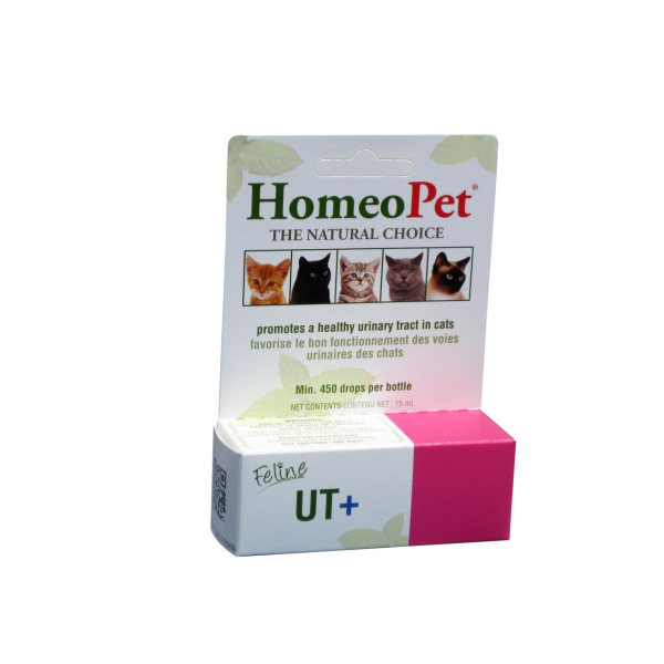 HomeoPet Feline UT+ Urinary Tract Supplement | 15mL