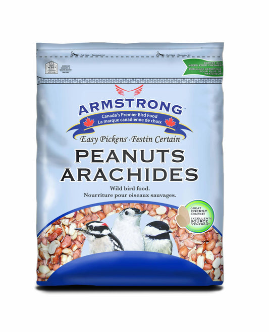 Armstrong Wild Bird Seed | Peanut Halves | 2 kg Bag