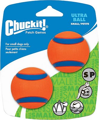 ChuckIt! Ultra Rubber Ball Dog Toy | 2 Pack