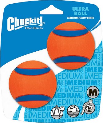 ChuckIt! Ultra Rubber Ball Dog Toy | 2 Pack