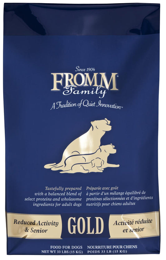 Fromm Gold Reduced Activity and Senior Dog Food