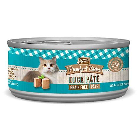 Merrick Purrfect Bistro Premium Canned Cat Food | Grain-free Recipe | Duck Pate
