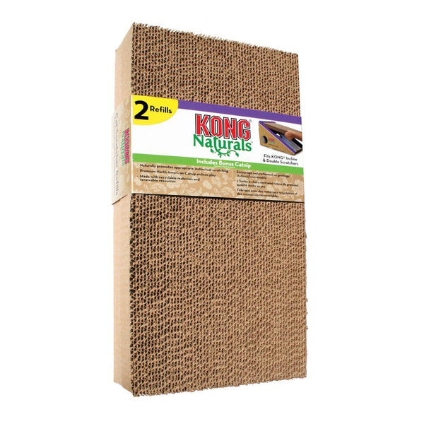 KONG Naturals Incline Scratcher Refill | 2 Pack