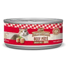 Merrick Purrfect Bistro Premium Canned Cat & Kitten Food | Grain-free Recipe | Beef Pate | 5.5 oz. Can