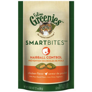 Greenies SmartBites Cat Treats | Healthy Indoor | 60g Pouch